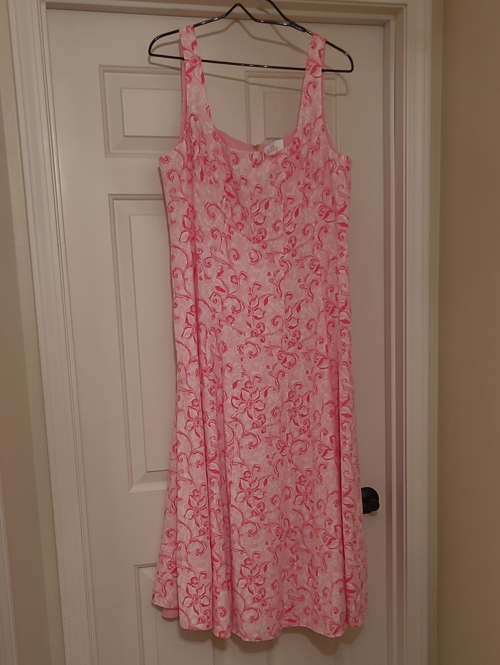 💞 NWT HTF Lilly Pulitzer Calina Linen Midi Dress 14 - Picture 2 of 7